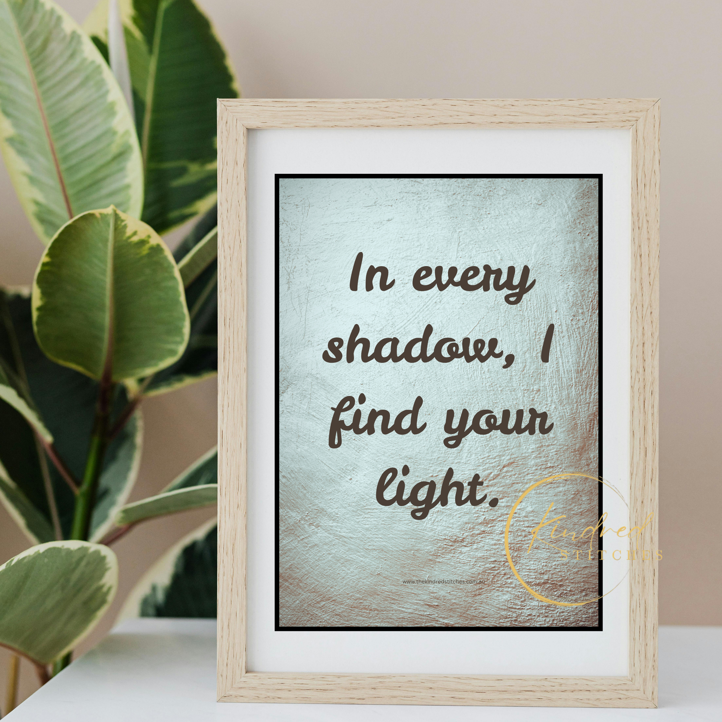 Quiet Forever Love Quote – Soft Romantic Wall Art Design | Whisper 32