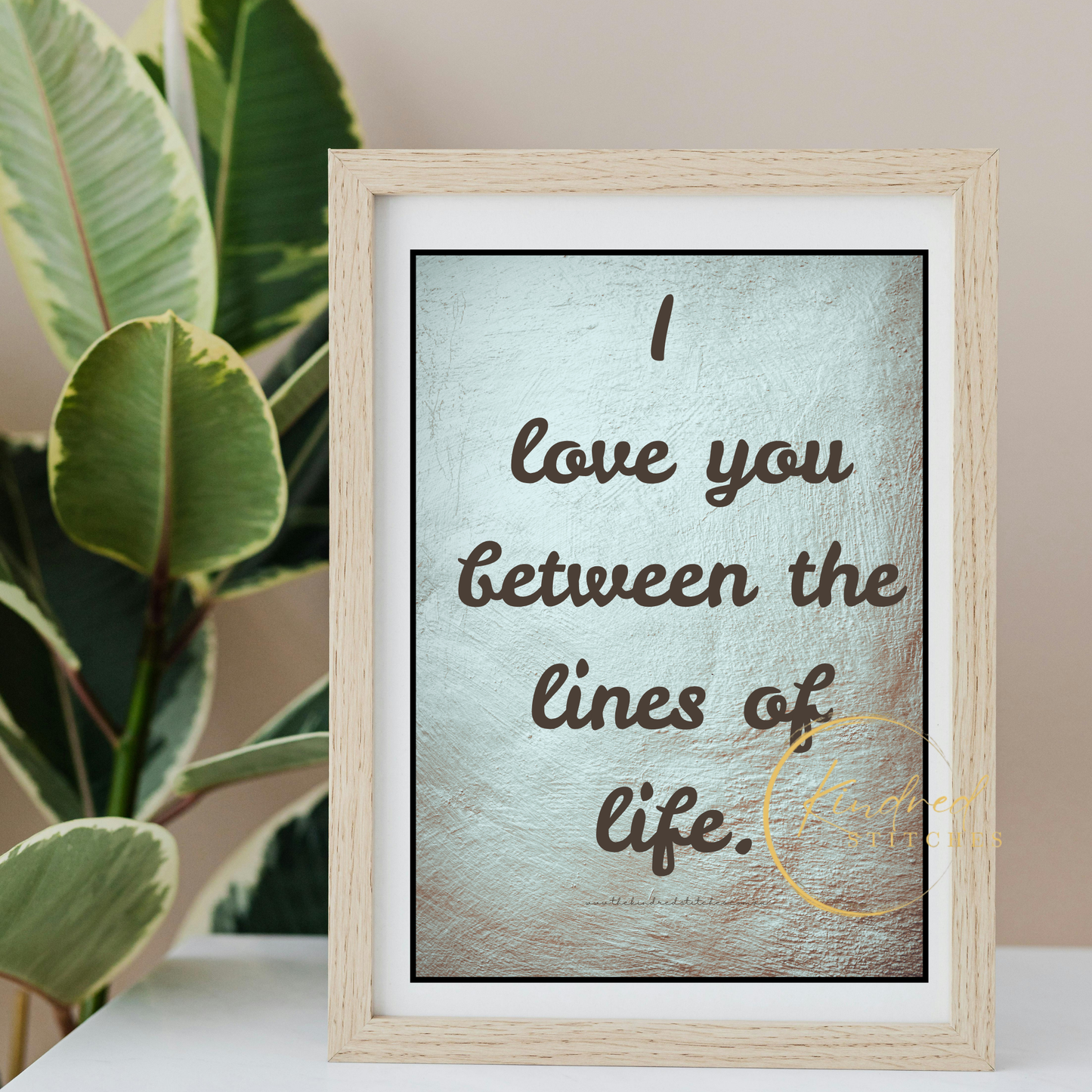 Quiet Captivation Love Quote – Minimal Romantic Wall Decor | Whisper 44