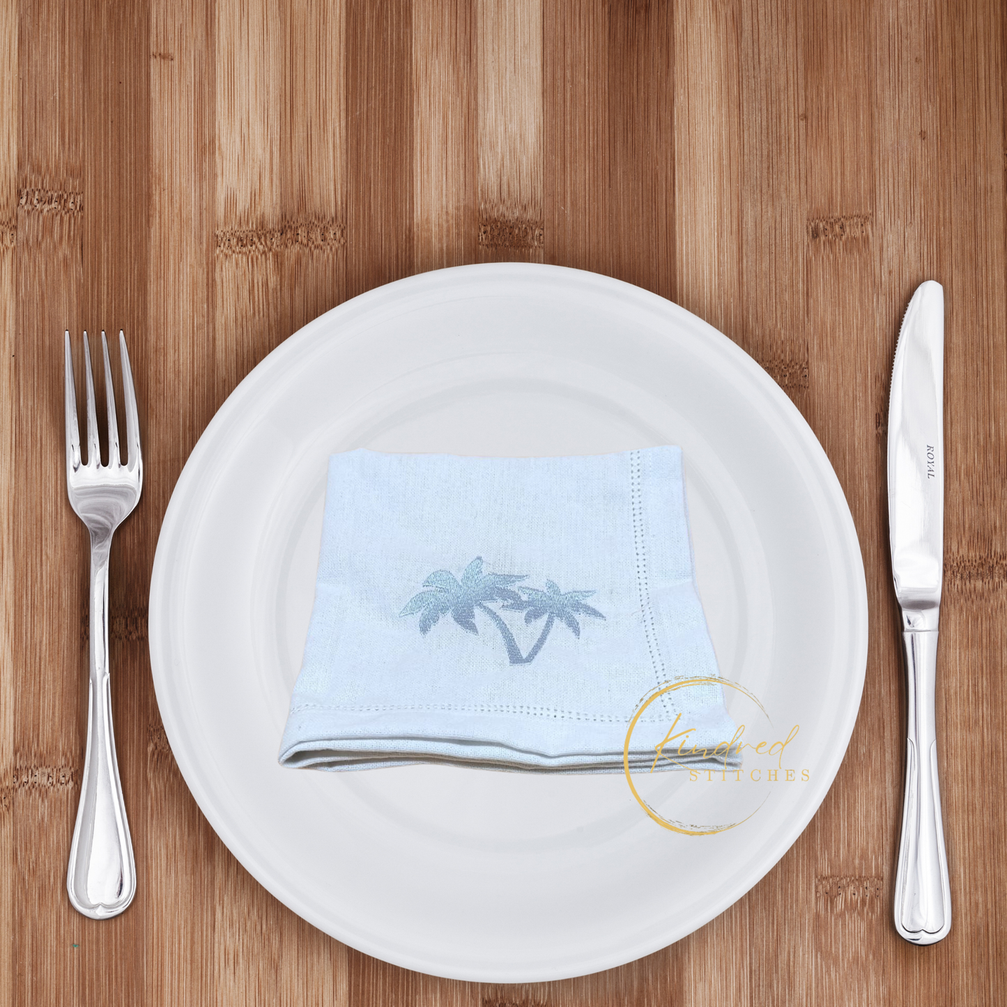 Fine Gatherings Embroidered Table Napkins | Signature 10