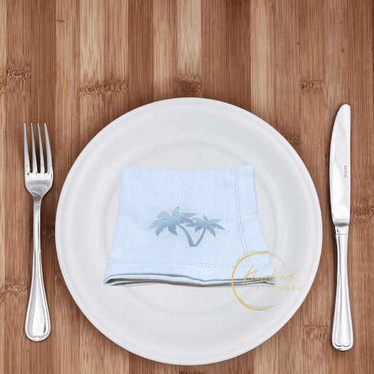 Fine Gatherings Embroidered Table Napkins | Signature 10