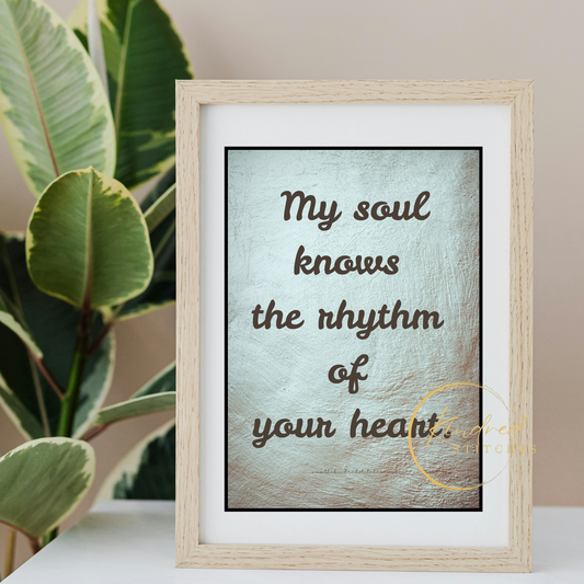 Invisible Dreams Love Quote – Soft Emotional Typography Print | Whisper 43