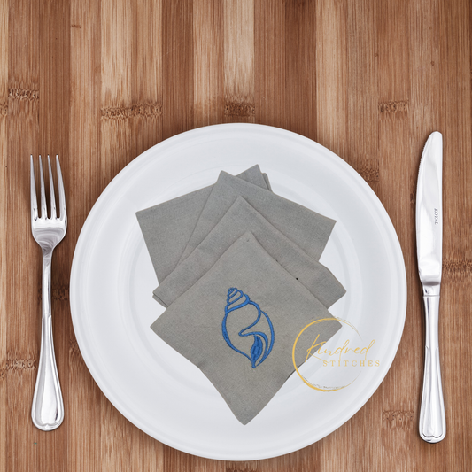 Dining in Style Embroidered Table Napkins | Signature 14