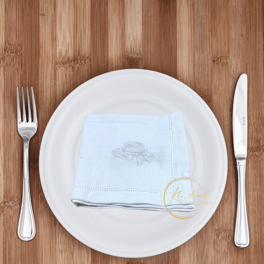 The Heritage Collection Embroidered Table Napkins | Signature 04