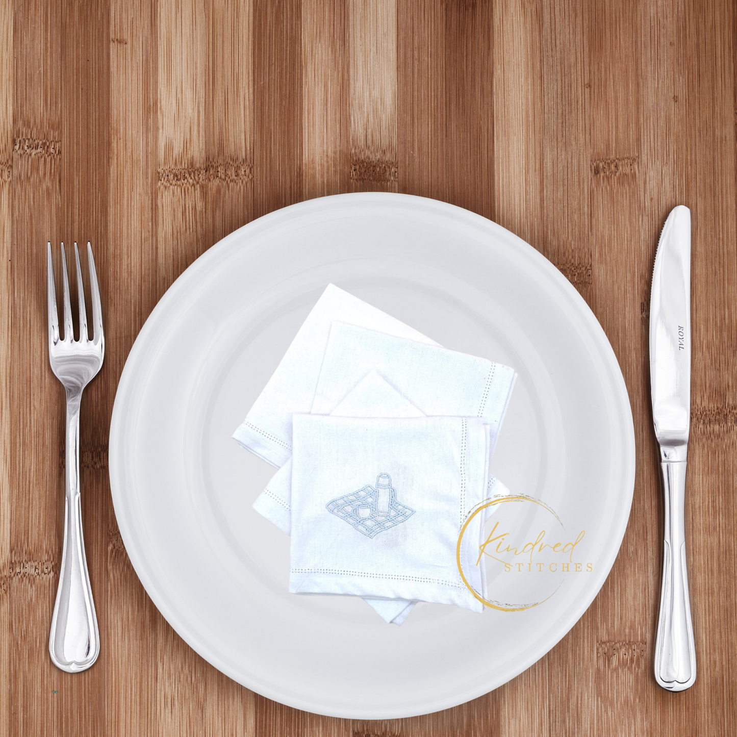The Signature Collection Embroidered Table Napkins | Signature 26
