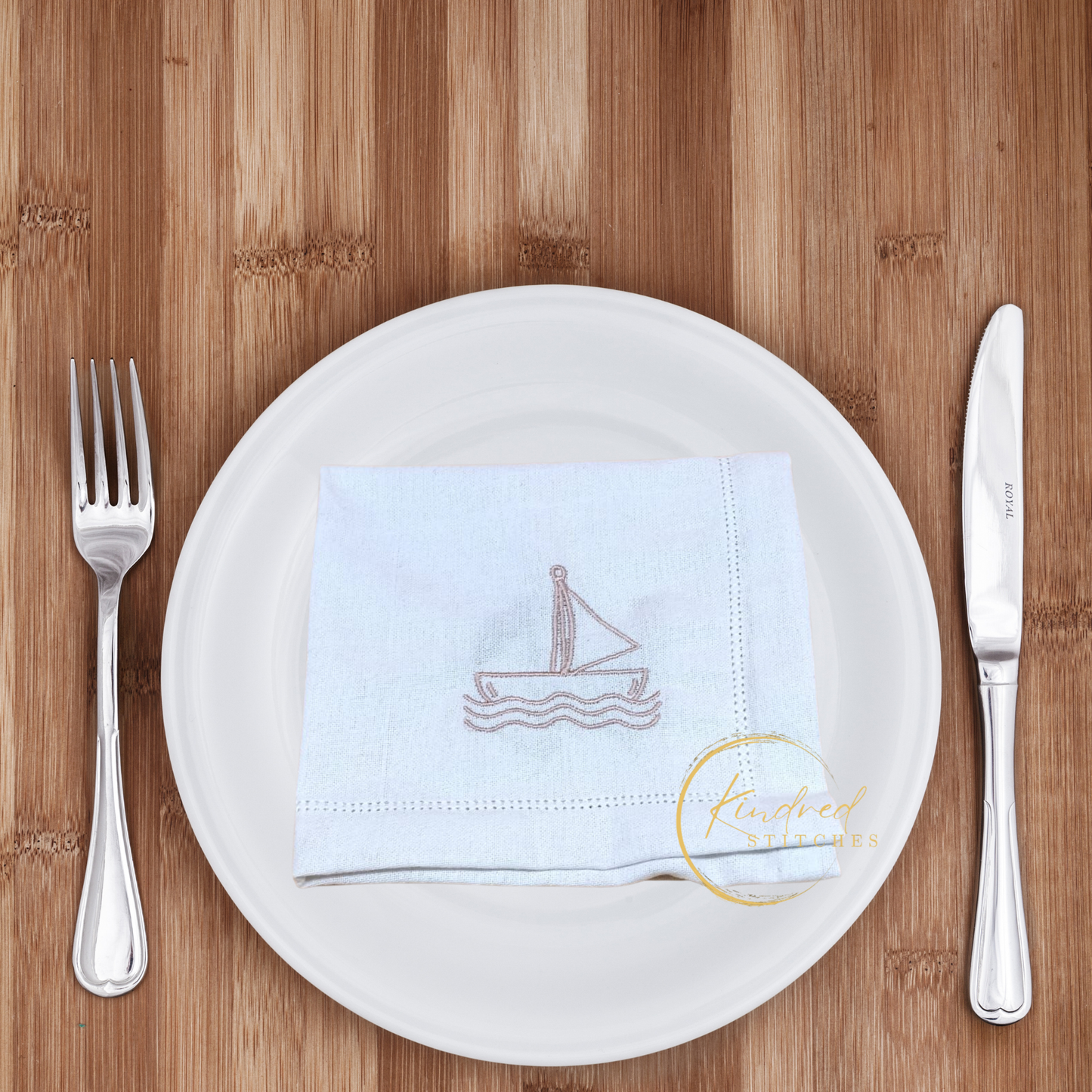 Crafted for Celebration Embroidered Table Napkins | Signature 34